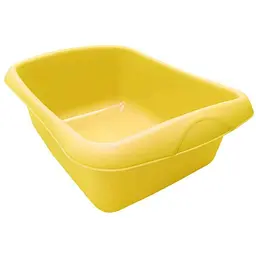 Таз пл. EURO GOLD 10л прямокутний Miami Yellow 900410