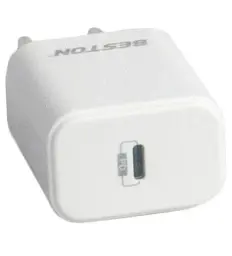 Мережевий зарядний пристрій Beston, White, 1xUSB-C, 12V/1.5A (AAC1847) - мініатюра 5