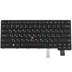 Клавіатура для ноутбука LENOVO (ThinkPad Yoga 460) rus чорний підсвічування клавіш с джойстиком