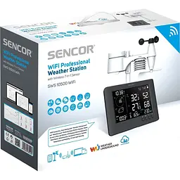 Розумна метеостанція Sencor SWS 10500 WIFI [150864] - мініатюра 10