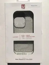 Оригінальний протиударний силіконовий чохол UAG Lucent для iPhone 13 Pro Ice (11315N314343) - мініатюра 3