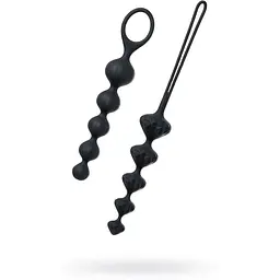 Набір анальних намистин Satisfyer Beads Black - мініатюра 2