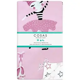 Комплект постільної білизни дитячий Cosas Ballerina 110 х 140 см (Ballerina_Rose_140) - мініатюра 2