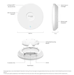 Точка доступу TP-Link EAP720 BE3600 (EAP720) - мініатюра 6