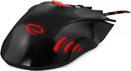 Миша Esperanza MX401 Hawk USB black red (EGM401KR) - мініатюра 3