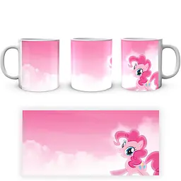 Кухоль GeekLand My little pony Мій маленький поні Пінкі Пай MLP 03 330 мл білий - мініатюра 4