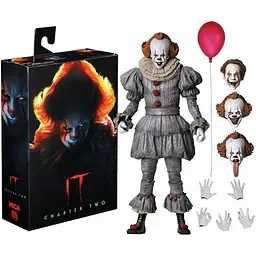 Фігурка Neca Toys IT Chapter 2 Ultimate Pennywise 2019 Movie Воно Пенівайз 18 см MST PN303