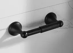 Тримач для туалетного паперу Rea 332869A black REA-06925, Чорний матовий - мініатюра 4