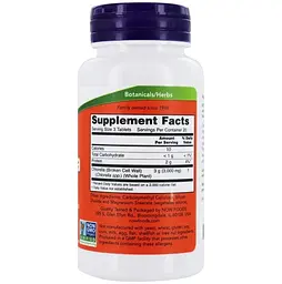 Натуральна добавка NOW Chlorella 1000 mg, 60 таблеток - мініатюра 2
