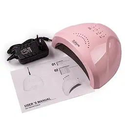 Лампа LED/UV гібрид SUNone  48 Вт Pastel Pink