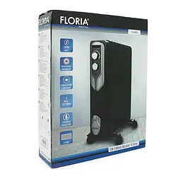 Масляний обігрівач Floria ZLN3659 2000 Вт, 3 режими 800/1200/2000Вт, Box - мініатюра 2