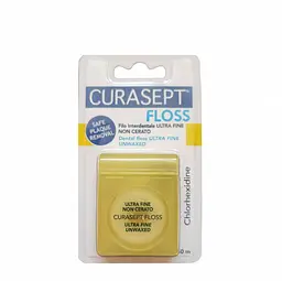 Зубна нитка Curasept Floss тонка не вощена з хлоргекседином, 50 м - мініатюра 2