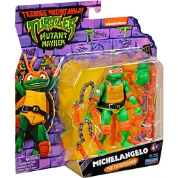 Ігрова фігурка TMNT Черепашки-ніндзя Movie III Мікеланджело, 11,5 см (83283) - мініатюра 6