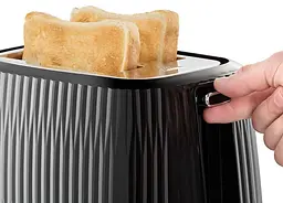 Тостер Russell Hobbs 27371-56 Чорний (7054178) - мініатюра 5