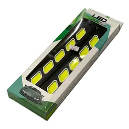 LED Денні ходові вогні ДХО 12V 23 см гумовий корпус гнучкі 2 шт. (KLNT-DRL-COB-102) - мініатюра 5