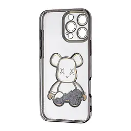 Чохол Shining Bear Case Protected Camera iPhone 16 Pro Max Black - мініатюра 3