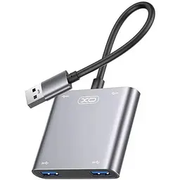 Адаптер - док-станція XO Hub012А 4-in-1 Usb Multifunctional docking station