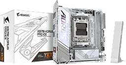 Материнська плата Gigabyte X870I Aorus Pro Ice Socket AM5 (X870I AORUS PRO ICE) Б/В