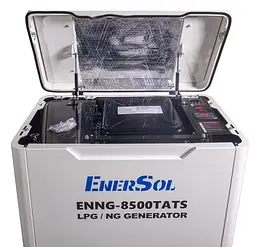 Генератор газовий EnerSol 8/8.5 кВт (ENNG-8500TATS) - мініатюра 2