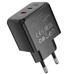 МЗП Hoco CS16A Wish PD20W (1USB-C/1L) Black - мініатюра 7