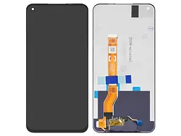 Дисплей для Oppo A76, чорний, без рамки, ., CPstrong375