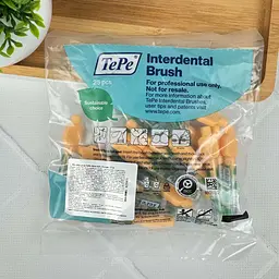Міжзубна щітка TePe Extra Soft оранжева (0.45 мм), 25 шт