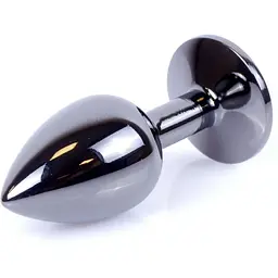 Анальна пробка Boss Of Toys Boss Series - Jewellery Dark Silver Plug Purple S, BS6400034, Срібний / Фіолетовий - мініатюра 3