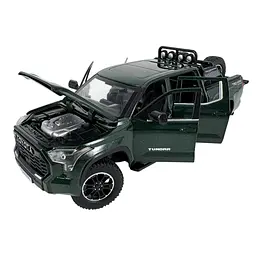 Автомодель Toyota Tundra 1:24 зелена KM08555