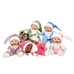 Пупс Nines d'Onil Soft Doudou у кораловому одязі 26 см (432) - мініатюра 3