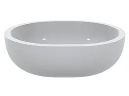 Умивальник Miraggio MARK 425 (0002682) Miramarble, Глянцевий, Накладний, Білий - мініатюра 3