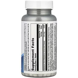 Молібден KAL Molybdenum Amino Acid Chelate 250 мкг 100 таблеток - мініатюра 2