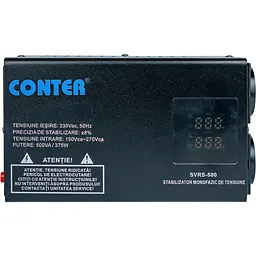 Стабілізатор напруги Conter CR-SVRS-500 375 Вт (CR-SVRS-500) - мініатюра 3