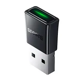 Bluetooth адаптер Baseus BA07 (ZJBA010001) Black - мініатюра 2