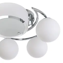 Люстра Brille молекула стельова в спальню E27 60W WH (BL-929C/4) - мініатюра 2