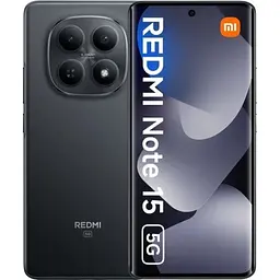 Смартфон Redmi Note 15 5G, Black Xiaomi teh0023821