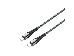 Кабель ColorWay USB-C to USB-C 2m Grey (CW-CBPDCC039-GR)
