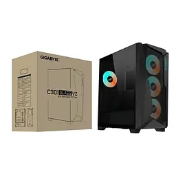 Корпус Gigabyte C301 Glass V2 Black без БЖ (C301G V2) - мініатюра 8
