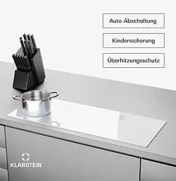 Індукційна плита Klarstein Delicatessa 90 SlimHybrid 7000 Вт (10045613) - мініатюра 5
