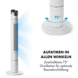 Баштовий вентилятор Klarstein Sky High 40W (10032435) - мініатюра 3