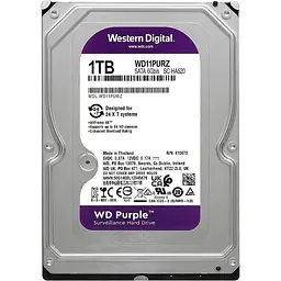 Жорсткий диск 3.5` WD Purple 1TB SATA 64MB (WD11PURZ) [141142] - мініатюра 3