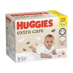 Підгузки Huggies Extra Care Size Розмір 3 (6-10 кг) 96 шт (5029053577944) - мініатюра 3
