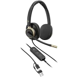 Гарнітура HP Poly Mission 825 Stereo USB-C/A - мініатюра 6