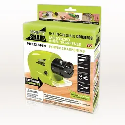 Точилка Sharp Swifty WJ24 для ножів і ножиць електрична Green (do060) - мініатюра 6