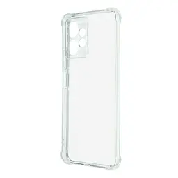Прозрачный чехол для Xiaomi Redmi Note 12 4G с защитой камеры и усиленными бортами, тонкий, силиконовый, бесцветный, ударопрочный, противоударный бампер с закрытой камерой, ArmorStandart (ARM66382)