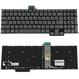 Клавіатура для ноутбука LENOVO (ThinkBook 16p G2 G3) rus чорний без кадру підсвічування клавіш