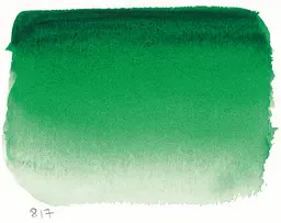 Акварельна фарба Sennelier, полукювета, S1, Зелений Сеннельє (Sennelier Green) - мініатюра 2