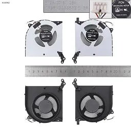 Вентилятори для Lenovo Legion 5-15IMH05, 5-15IMH05H 5-15ARH05, 5-17IMH05, (5V CPU+GPU) - мініатюра 8