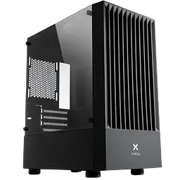 Корпус Vinga CS316B Black (CS316B) - мініатюра 2