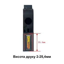 Картридж для маркіратора UKRMARK TIJ, 25.4мм, жовтий, підвищена адгезія, швидкосохнучий (900423) - мініатюра 4