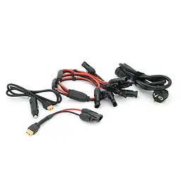 Портативна зарядна станція ALLWEI SGR-PPS2400-2PRO, 2400W/2048Wh LiFePO₄, MPPT 500W max ХТ60/12 – 60 В/10 А, 2xDC5521-12V-12A, CarPort-12V-12A 2xUSB-A-18W, 2xUSB-C-100W, Wi-Fi, charge 1.5 h, 465x260x295 мм, 23.5 кг - мініатюра 6